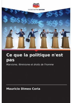 Ce que la politique n'est pas