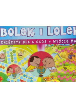 Bolek i Lolek Chińczyk dla 6 osób + Wyścig maxi
