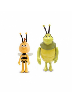 Pszczółka Maja figurki w tubie Gucio i Teodor