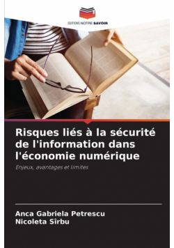 Risques liés à la sécurité de l'information dans l'économie numérique