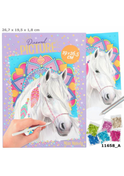 Zestaw z cekinami Diamond Picture Miss Melody 11658A