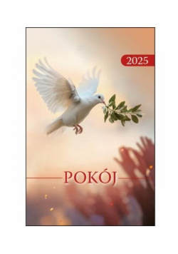 Kalendarz 2025 kieszonkowy Pokój - gołębica