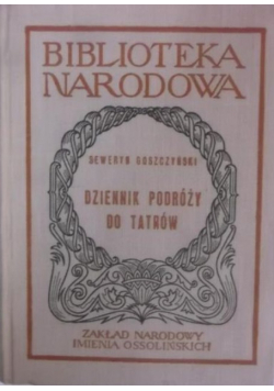 Dziennik podróży do Tatrów