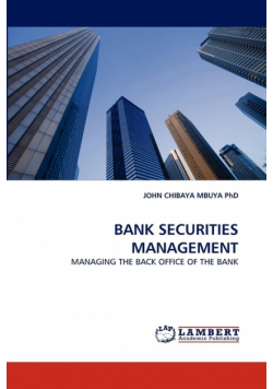 Bank Securities Management