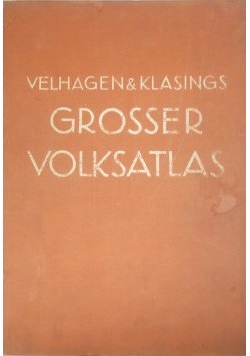 Grosser Volksatlas,1935r.