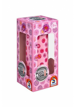 Puzzle Magnetyczna wieża 3D Kwiaty