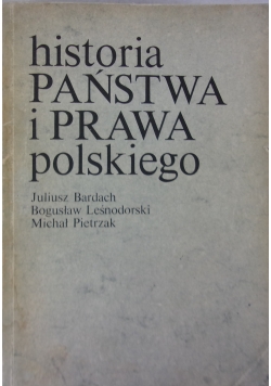 Historia państwa i prawa polskiego