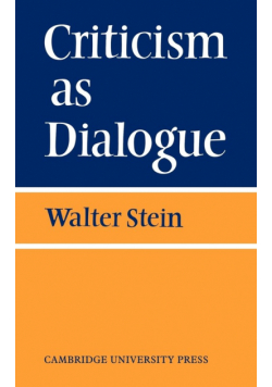 Criticism as Dialogue