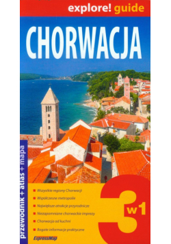Chorwacja 3w1 Przewodnik + Atlas + Mapa