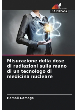 Misurazione della dose di radiazioni sulla mano di un tecnologo di medicina nucleare