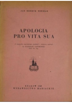 Apologia Pro Vita Sua 1948 r.