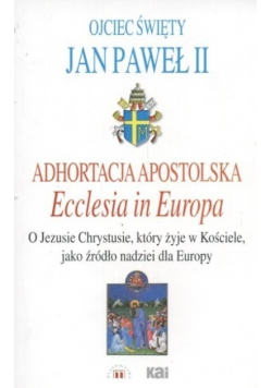 Adhortacja apostolska Ecclesia in Europa