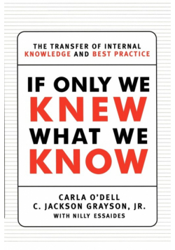 If Only We Knew What We Know
