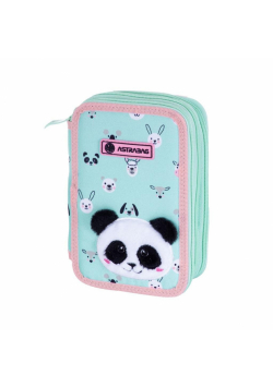 Piórnik potrójny z wyposaż Teddy Panda AC31 ASTRA