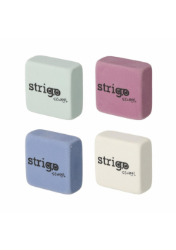 Gumka do ścierania Kwadraty mix (32szt) STRIGO