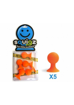 Przyssawki Squigz dodatkowe pomarańczowe