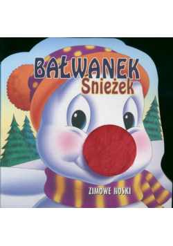 Bałwanek Śnieżek Zimowe noski