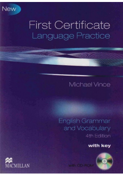 First Certificate Language Practice English Grammar and Vocabulary with key z CD