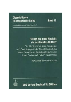 Heiligt die gute Absicht ein schlechtes Mittel?, Tom12