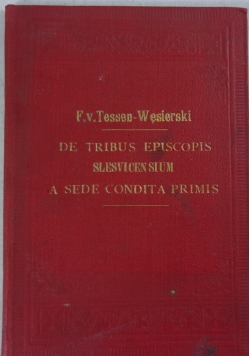 De tribus episcopis slesvicensium