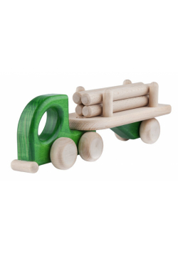 Mała Lorry Logs Zielona