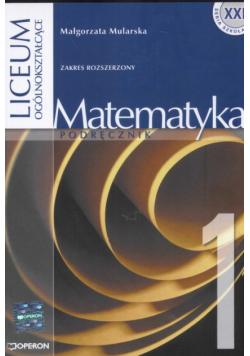 Matematyka 1 podręcznik
