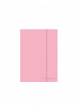 Brulion A5 80k linia z gumką Coolpack pastel powder pink