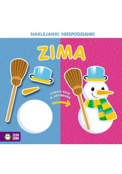 Naklejanki niespodzianki Zima