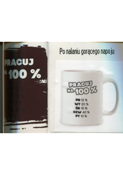 Magiczny kubek Pracuj na 100%