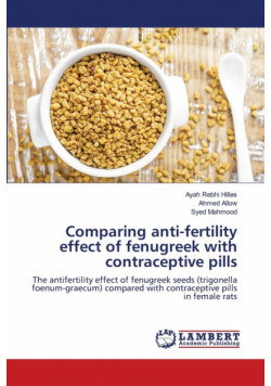 Comparing anti-fertility effect of fenugreek with contraceptive pills