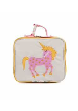 Lunchbox Pink Lining Jednorożec