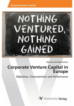 Corporate Venture Capital in Europe