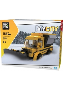 Klocki Blocki MyCity Pług Śnieżny 153 el.