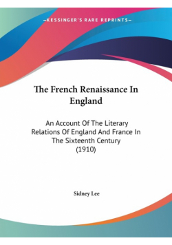 The French Renaissance In England