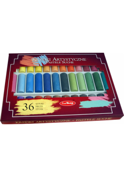 Pastele artystyczne 36 kol. grube - POPPIDO, KRED-KOP