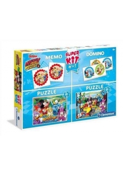 Puzzle Superkit 2x30 Memo+Domino SL Mickey