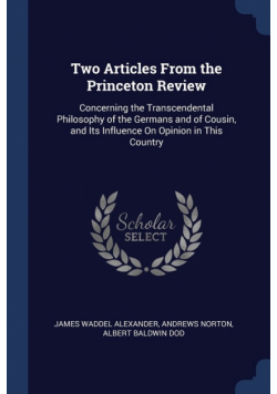Two Articles From the Princeton Review