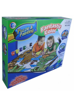 Puzzle do malowania Plaża 12
