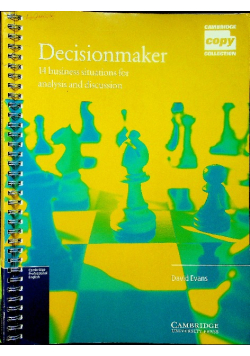 Decisionmaker 14 business situations for analysis