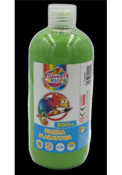 Farba plakatowa jasnozielona 500ml