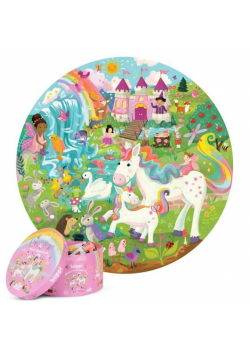 Puzzle okrągłe 150 Jednorożce