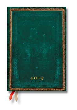 Kalendarz książkowy midi 2019 12M Viridian