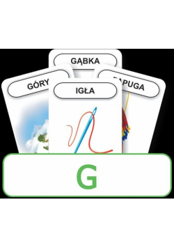 Karty Logopedyczny Piotruś Część XX - głoska G