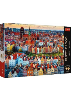 Puzzle 1000 Widok na Gdańsk, Polska TREFL