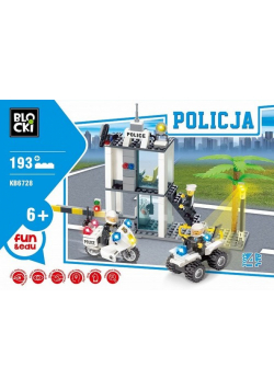 Klocki Blocki Policja Posterunek 193 elementy