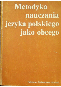 Metodyka nauczania języka polskiego jako obcego
