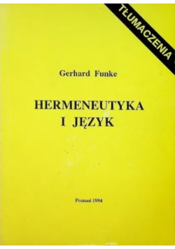 Hermeneutyka i język