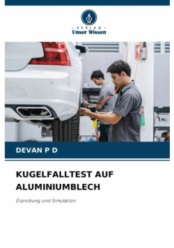Kugelfalltest Auf Aluminiumblech