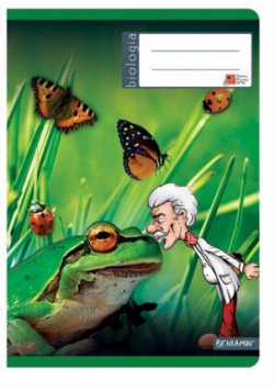 Zeszyt A5 Biologia w kratkę 60 kartek