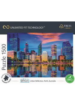 Trefl Puzzle 1500 UFT - Cityscape: Urban Reflection, Perth, Australia